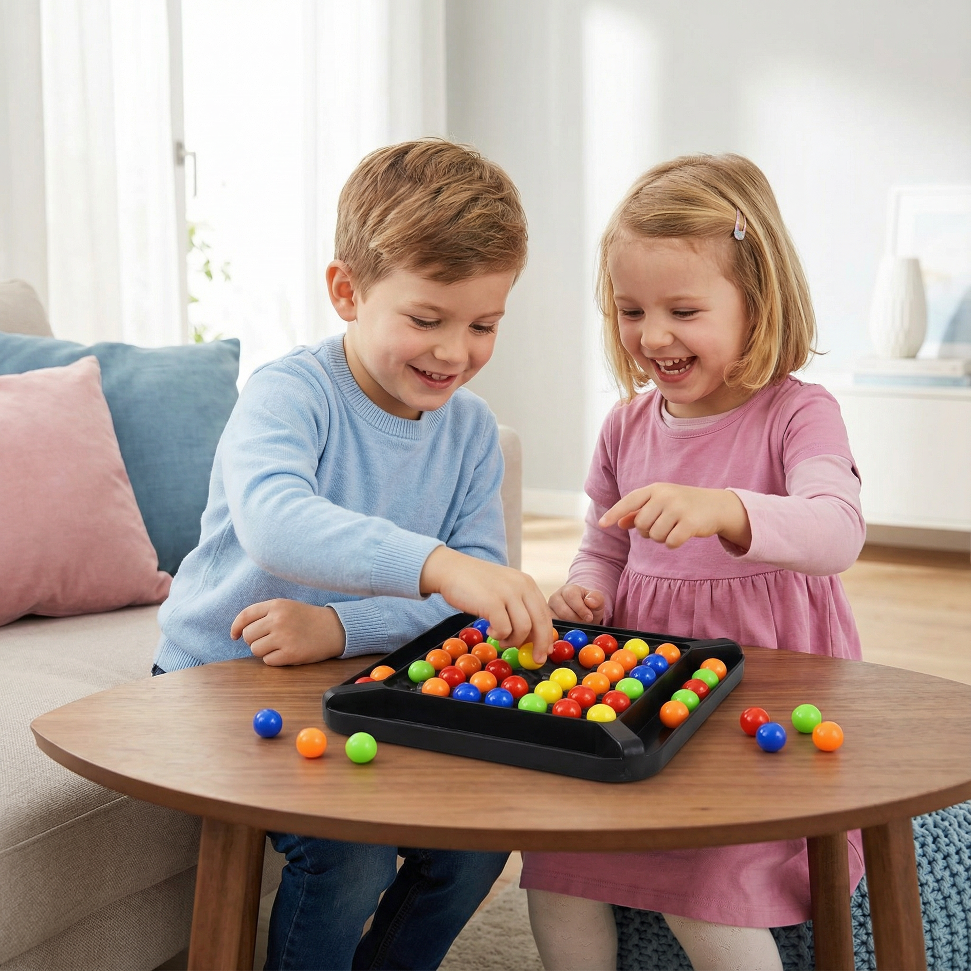 Colors Match Logic Game – Interactive ball puzzle game for children an ...