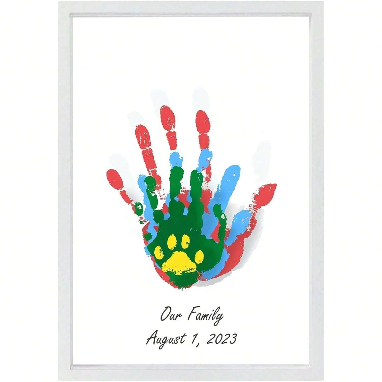 Toddler Handprint & Footprint Frame Kit – Create a Timeless Keepsake
