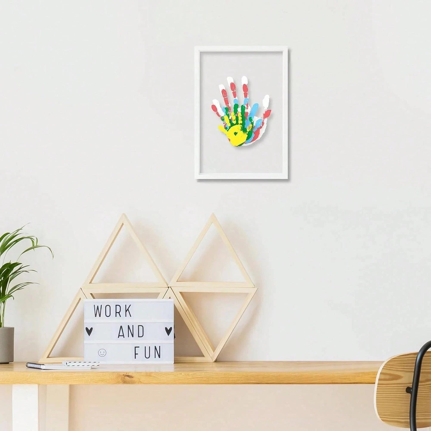 Toddler Handprint & Footprint Frame Kit – Create a Timeless Keepsake