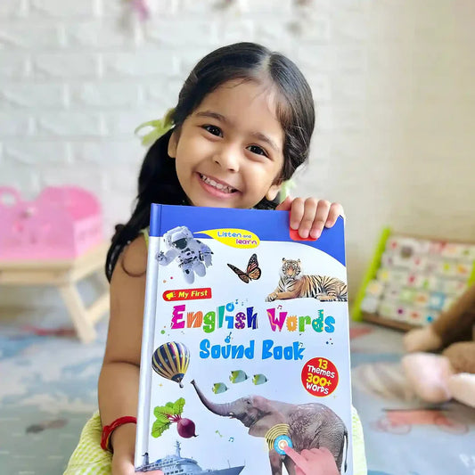 Talking English learning book for children