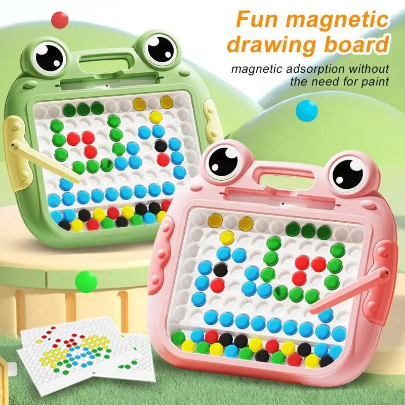 FrogDoodle Magnetic Drawing Board for Kids