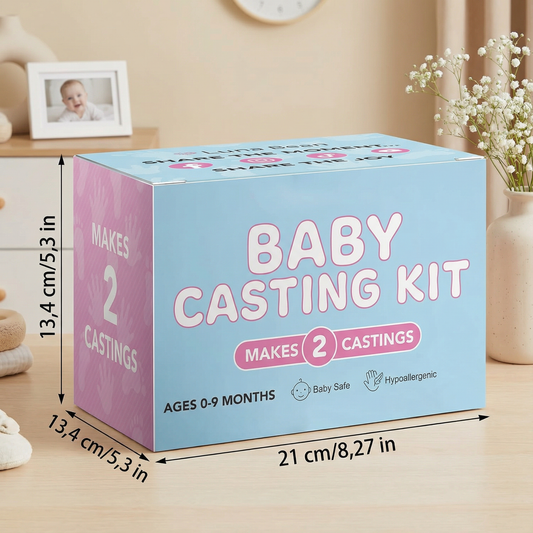 Baby Hand & Footprint Set – Keepsake Set for Newborns & Parents