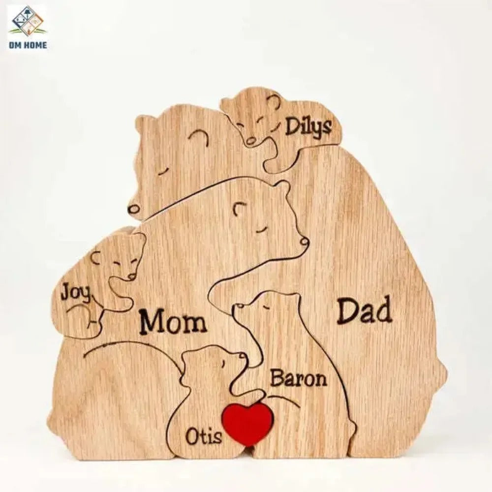 Personalised Bear Family