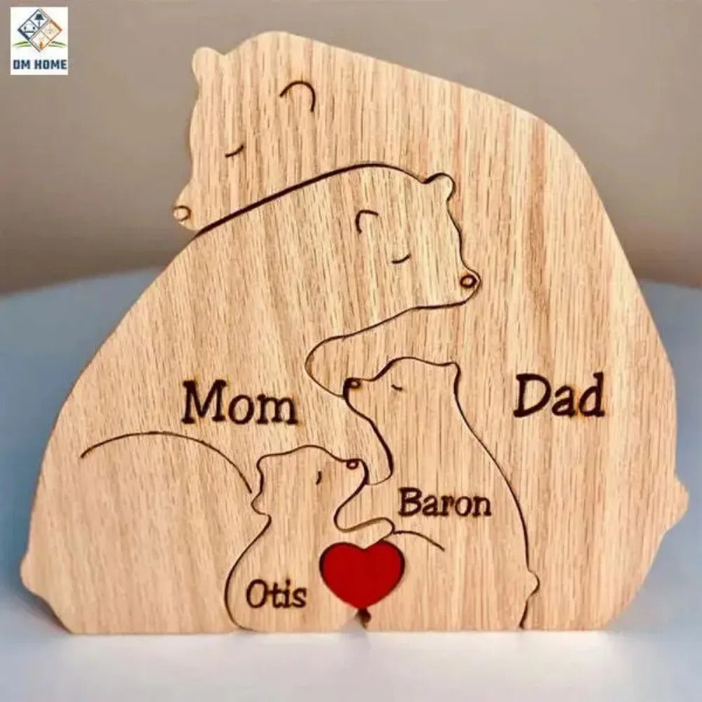 Personalised Bear Family