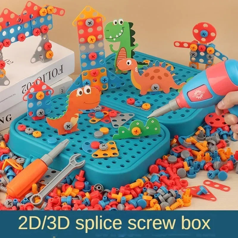 Dino Craftsman construction play set for children